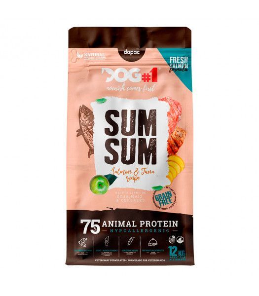 DOG#1 Sum Sum Grain Free Salmón y Atún pienso natural para perros