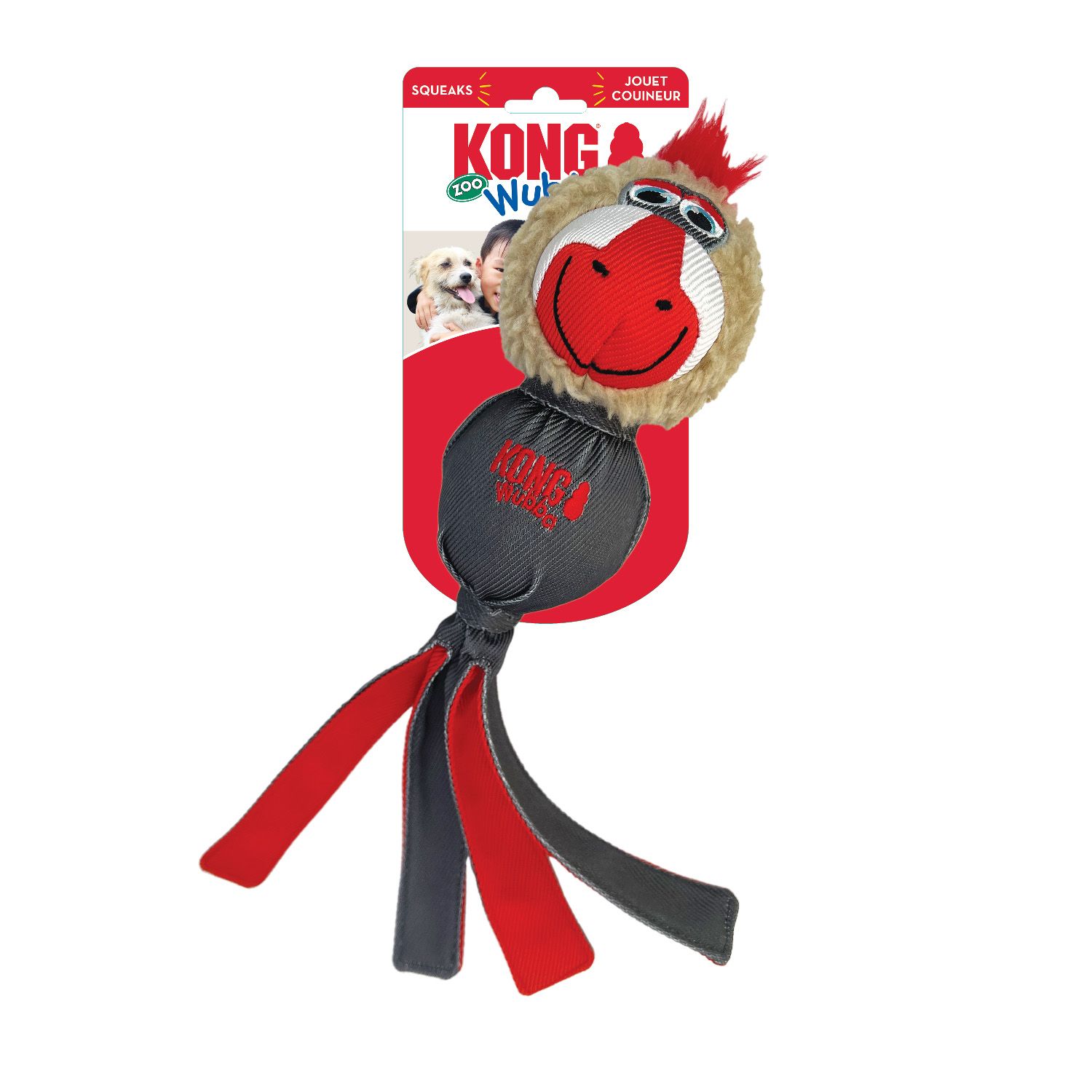 Kong Wubba Zoo Mandrill L - Imagen 2