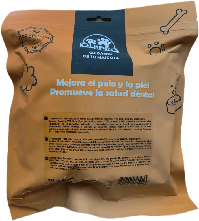 QUIBRO Palitos de Pato 12 cm – Snack natural para perros - Imagen 2