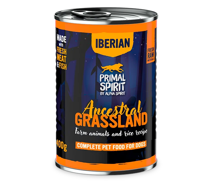 primal nordic ancestral grassland 400g alimento húmedo para perros
