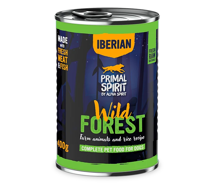 primal nordic wild forest 400g alimento húmedo para perros